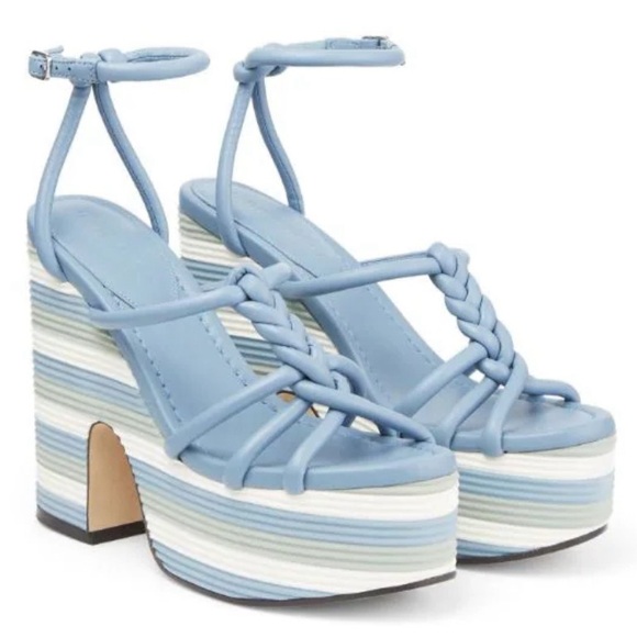 Jimmy Choo Clare 130mm Chunky Platform Sandals - Picture 4 of 7